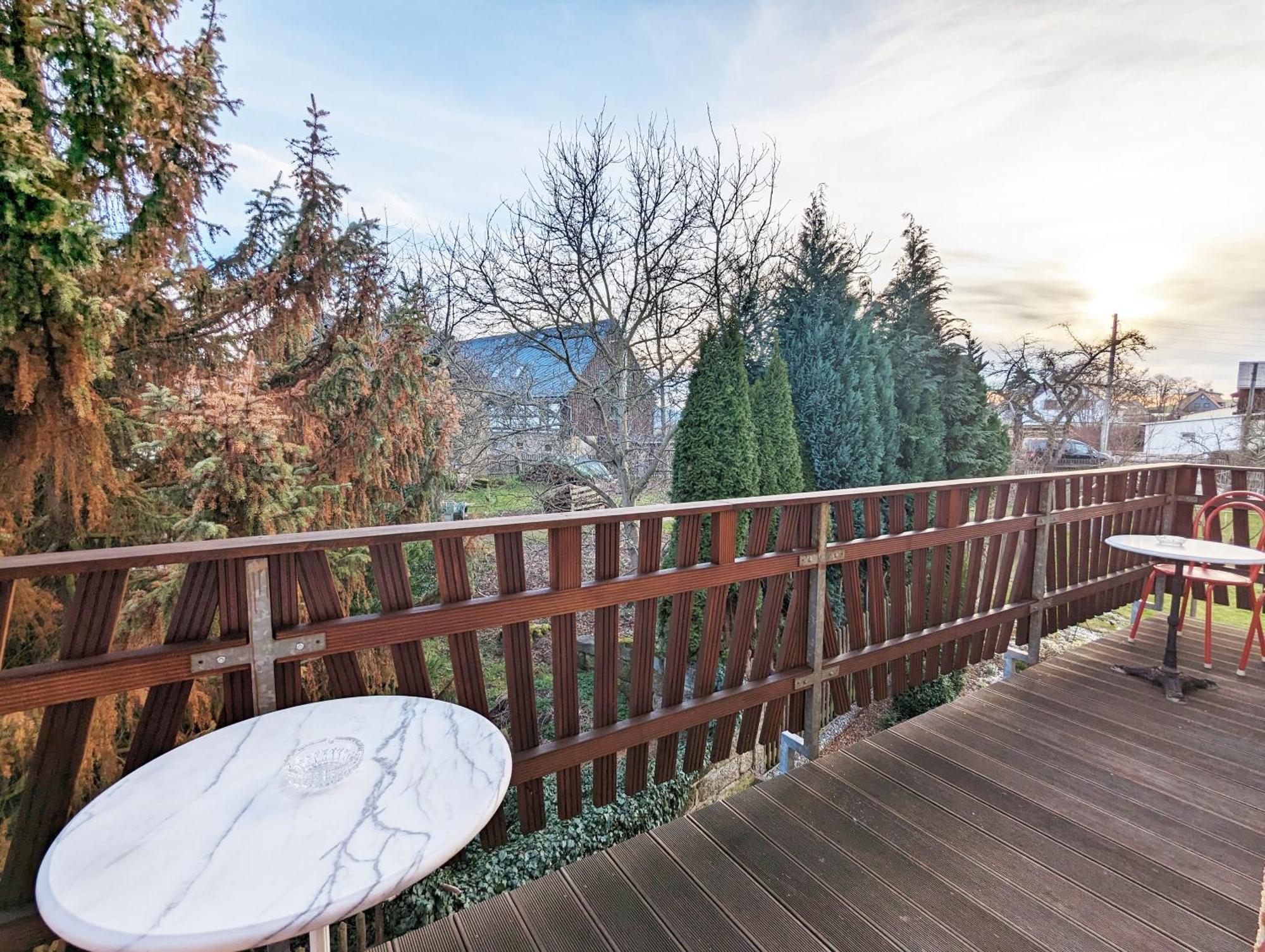 L9 - Urlaubsmagie - Balkon & Direkt Am Wanderweg Daire Sebnitz Dış mekan fotoğraf
